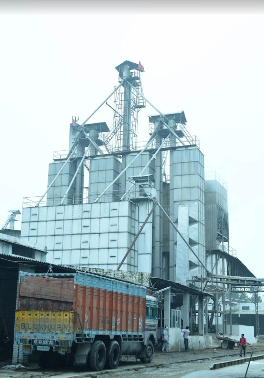 UrbanFresh rice processing and grain handling structures in Karnal